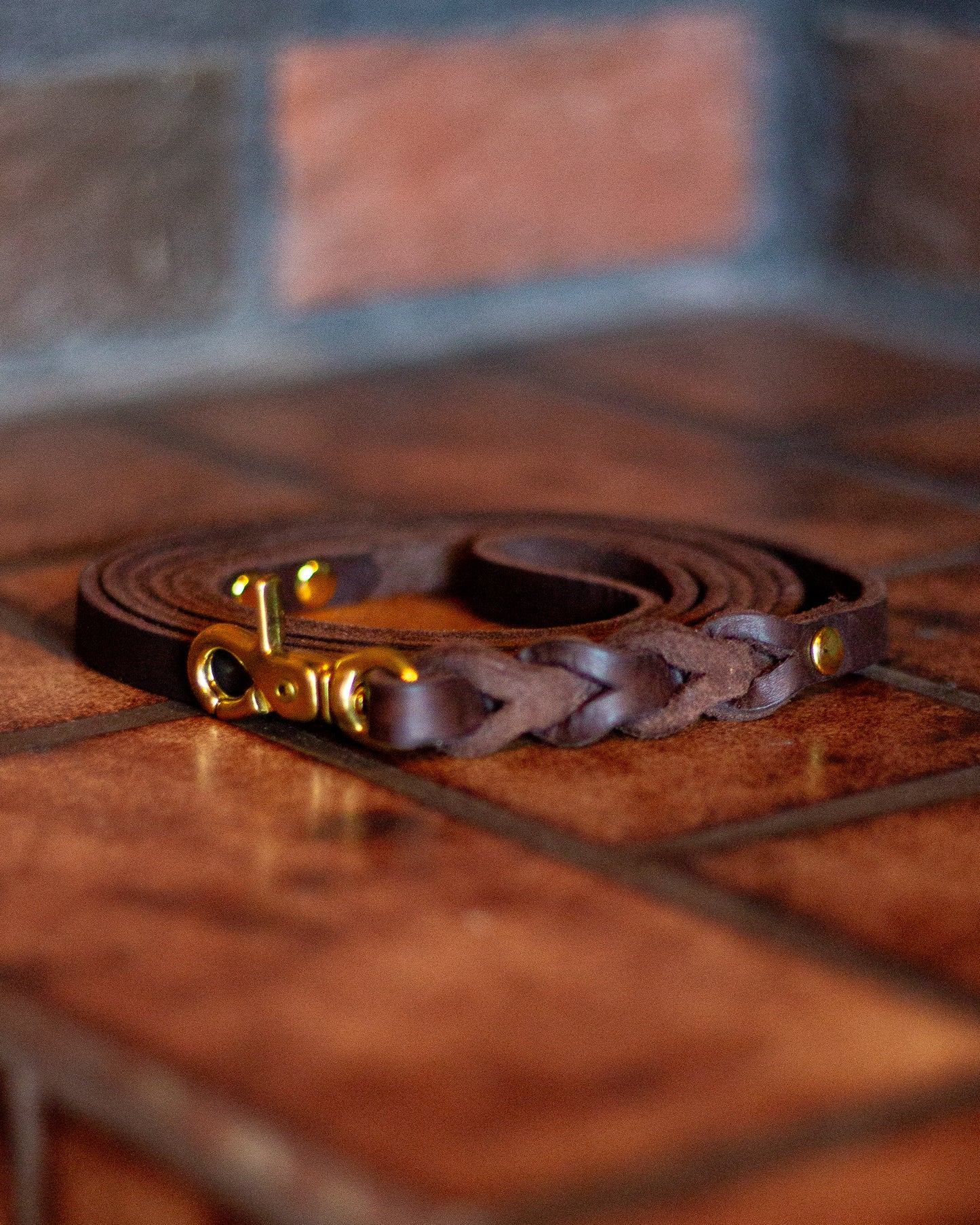 Läderkoppel - specialbeställning