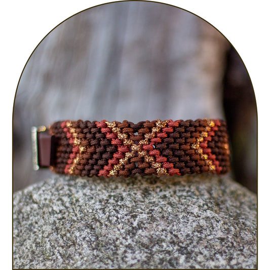 Mönsterflätat - Bronze