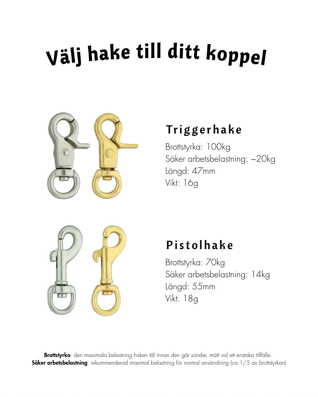 Förbeställning - Flätat standardkoppel