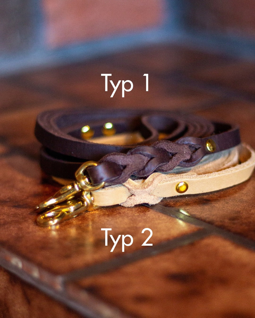 Läderkoppel - specialbeställning