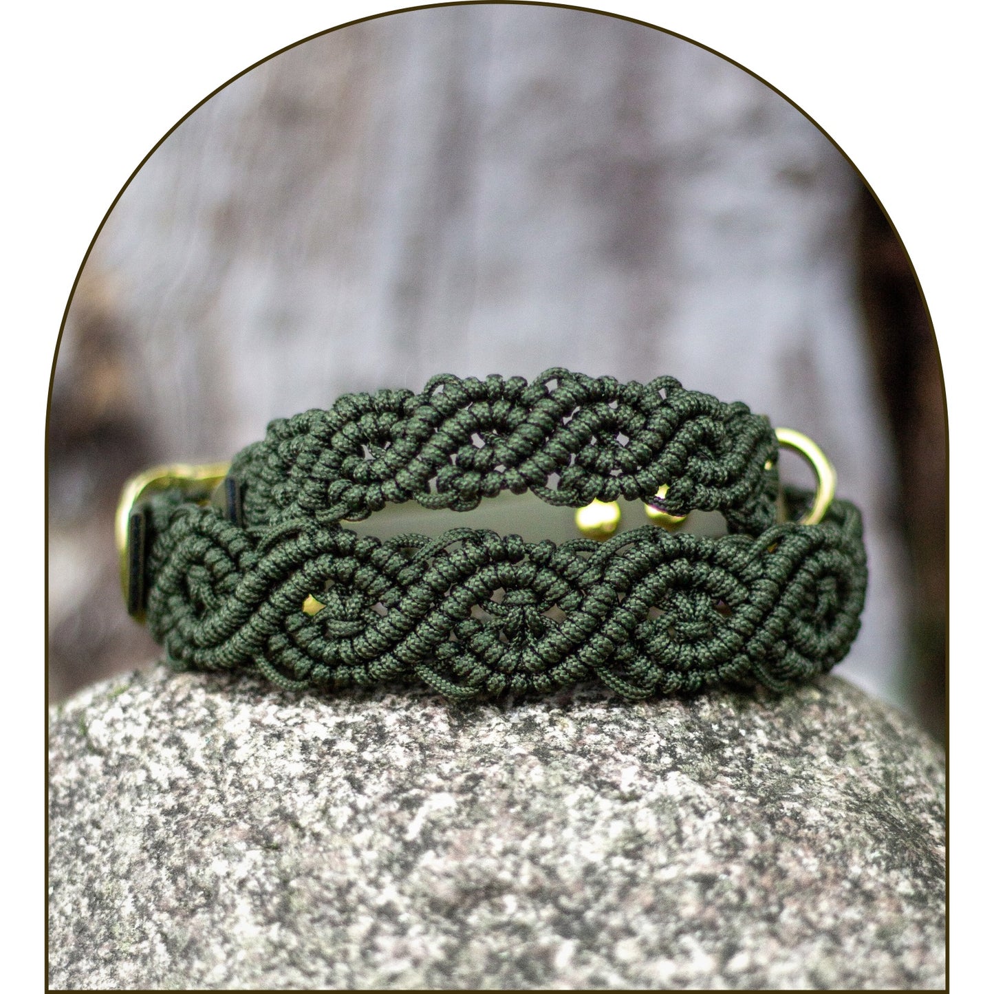 25mm - Dubbelflätat