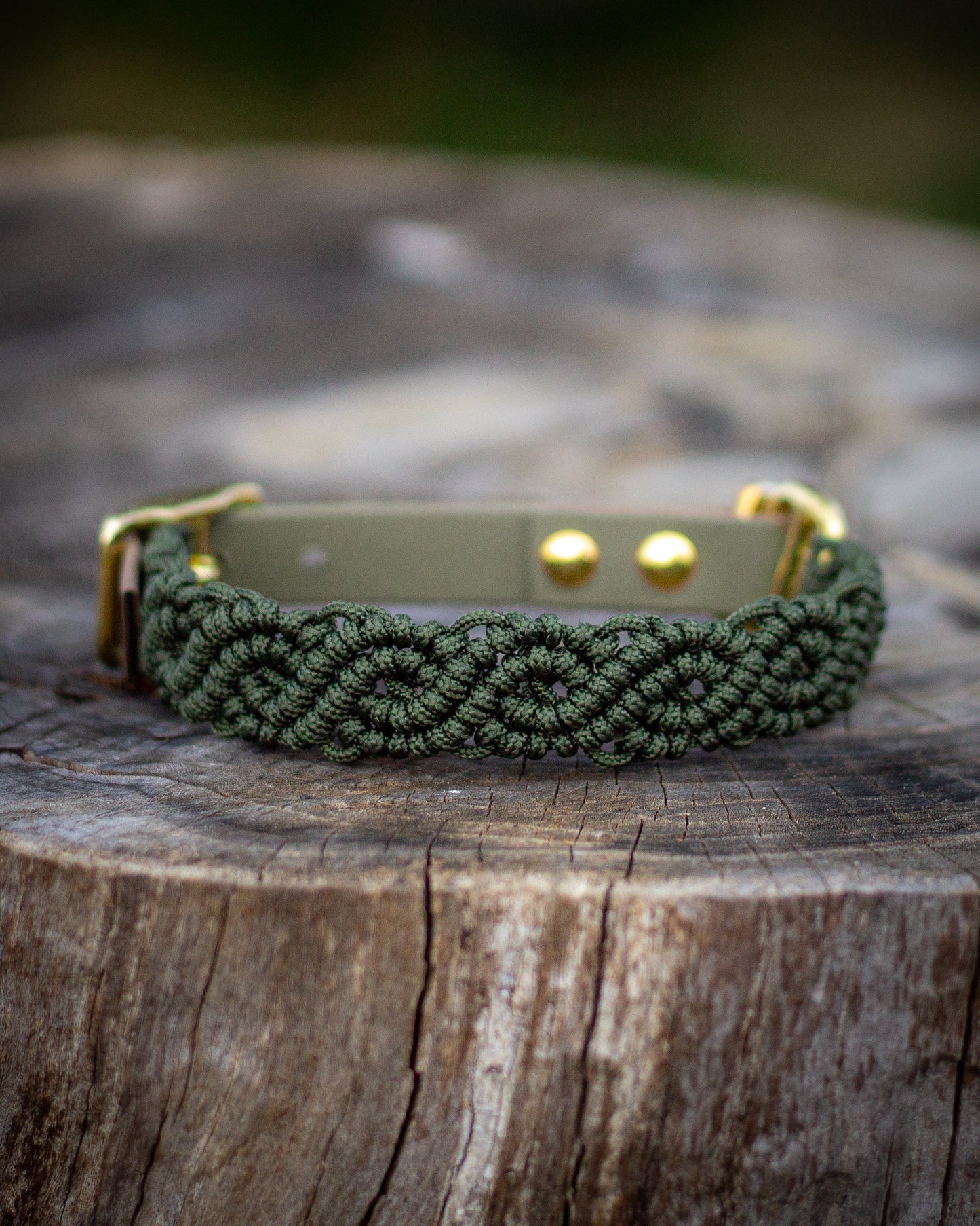 Halsband - Olive