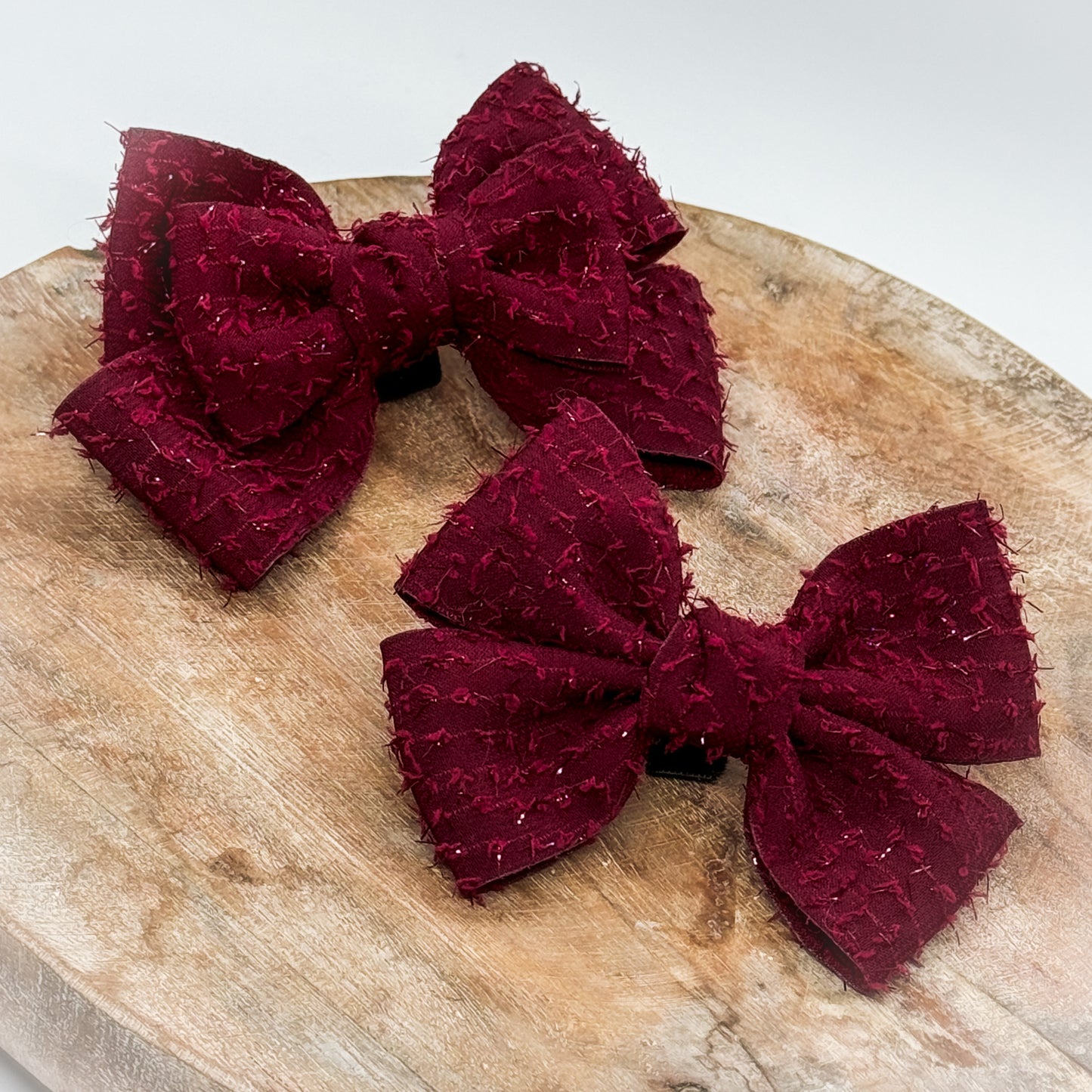 Bow - Burgundy