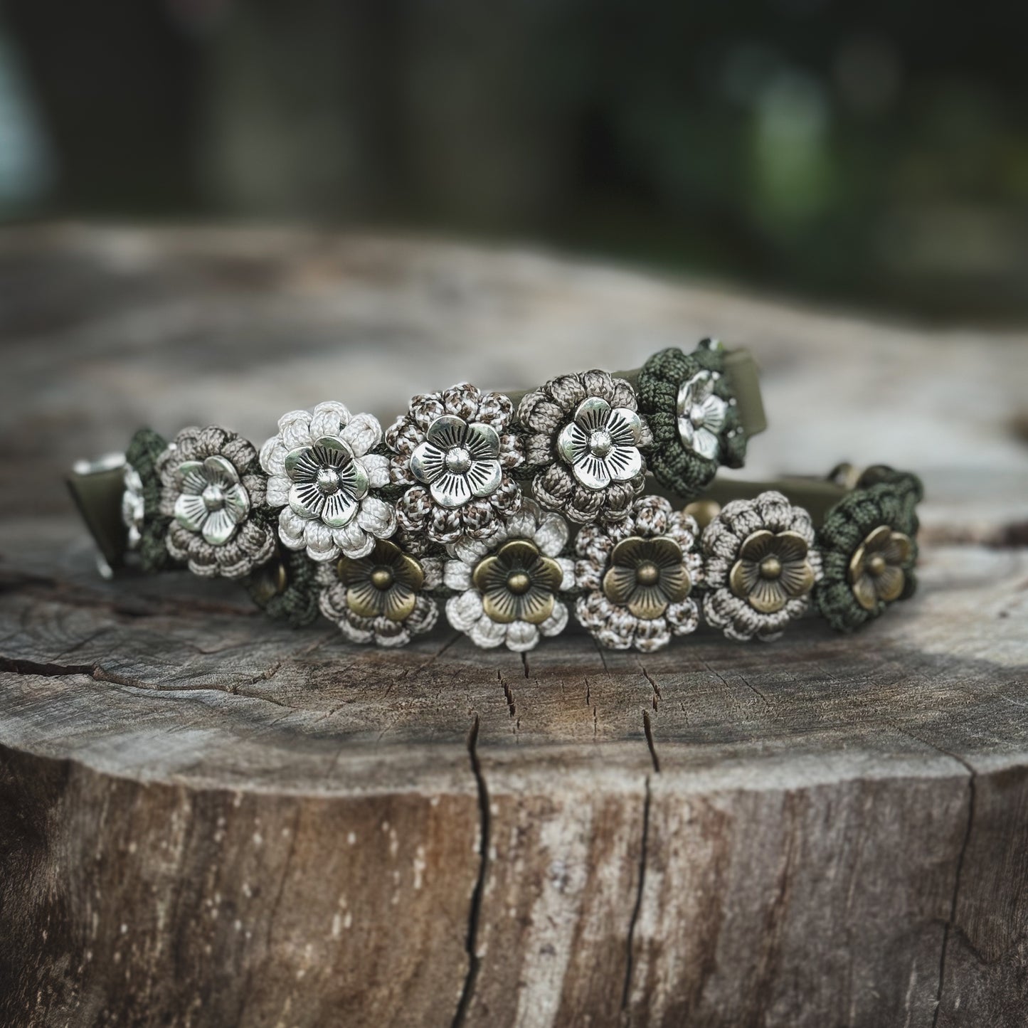 Halsband - Olive